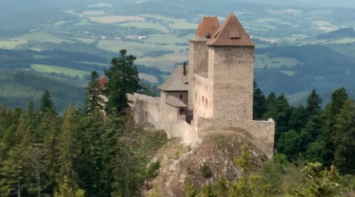 Pustý Hrádek, Kašperské Hory, Czech Republic (Czechia)